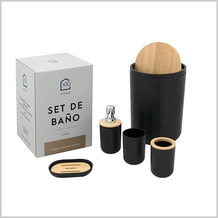 Set de baño 5 piezas