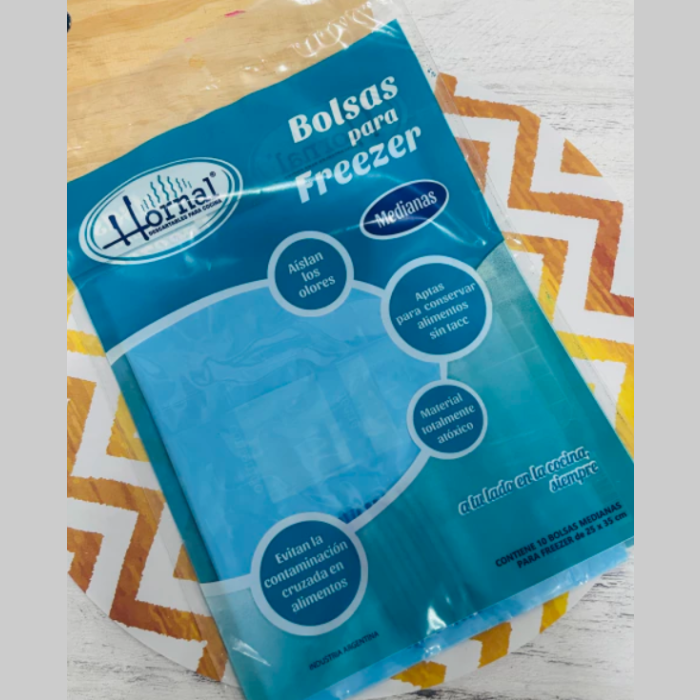 Bolsas para freezer 30*40 x 10 unidades