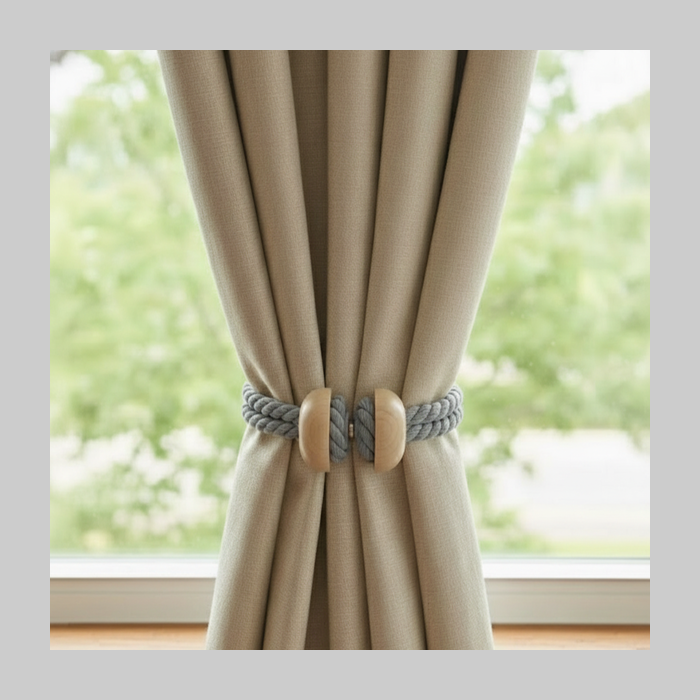 Sujeta cortina imantado x unidad