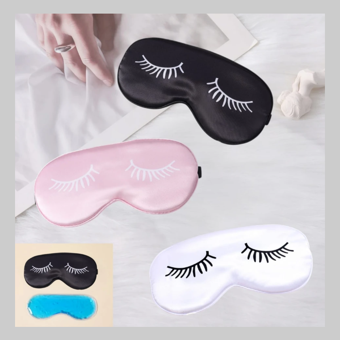 Antifaz raso con gel