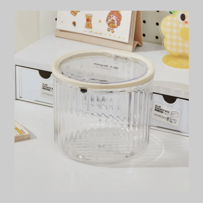 Cestito acrilico alto