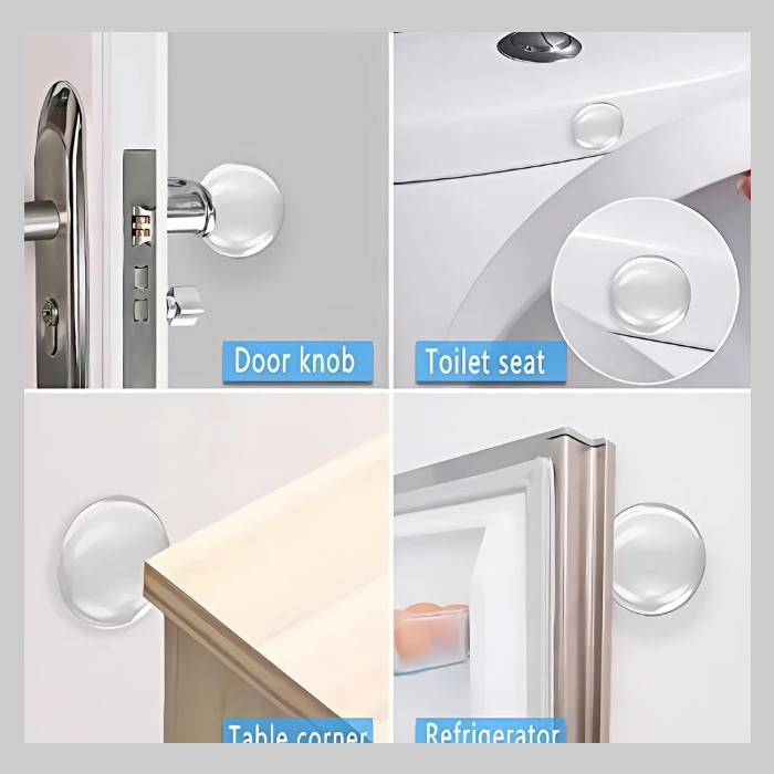 Tope transparente x 6