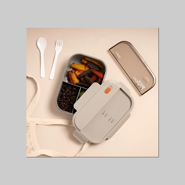 Lunchera con divisones