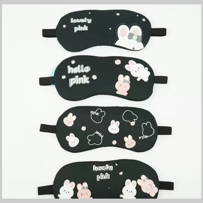 Antifaz con gel conejitos