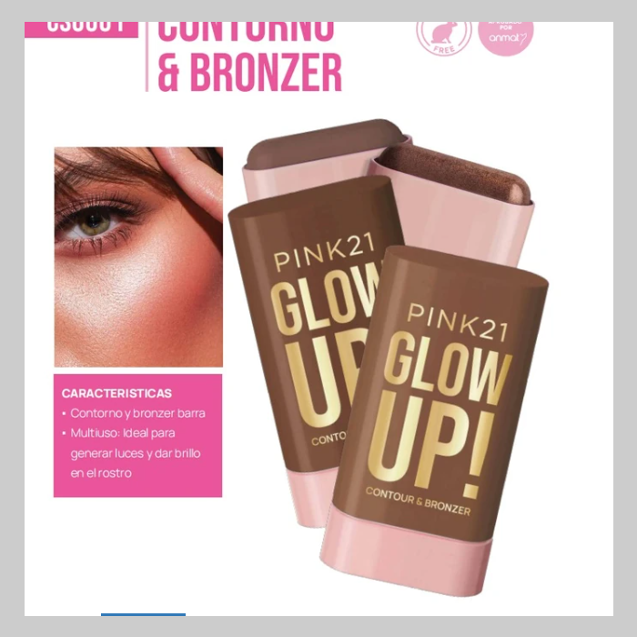 Contorno y bronzer pink