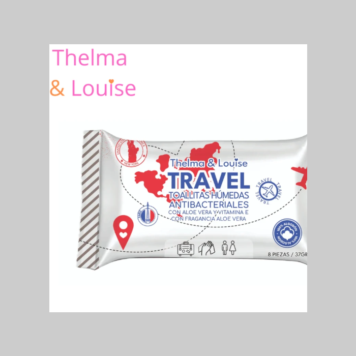 Toallitas antibacteriales travel