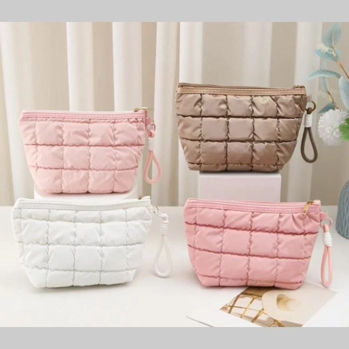 Porta cosmeticos puffer