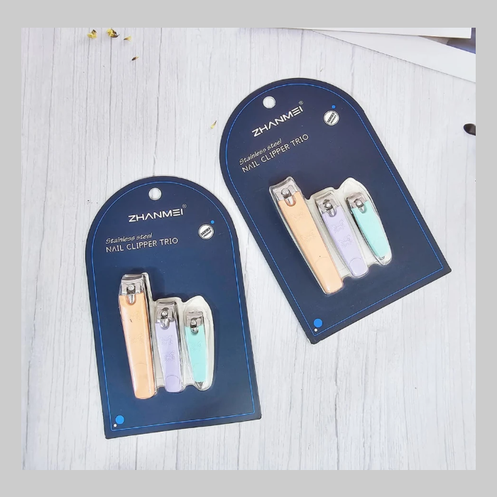 Set alicate pata uñas x 3