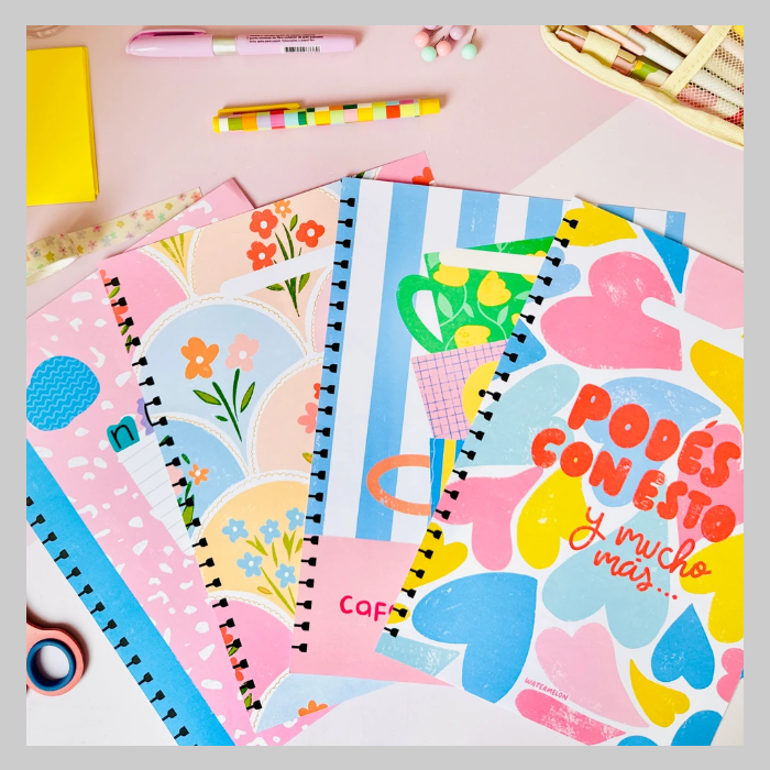 Caratula A4 mas stickers