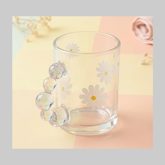 Taza vidrio margarita