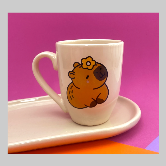Taza ceramica capibara