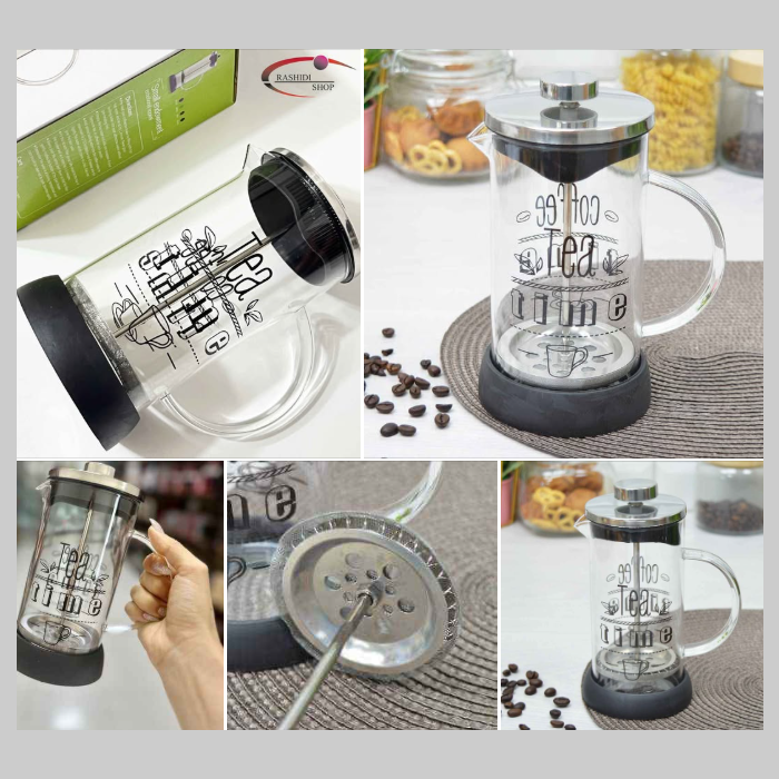 Cafetera tetera con embolo