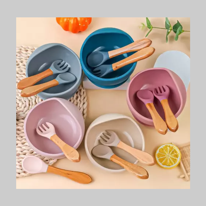 Plato silicona infantil