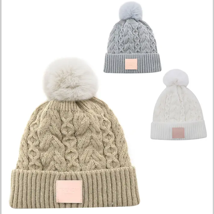 Gorro pompon trendy
