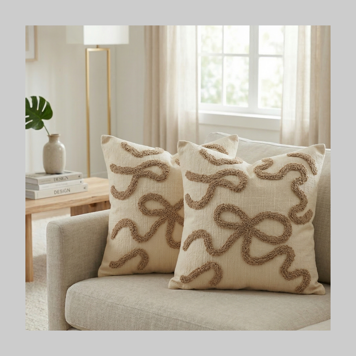 Funda almohadon relieve