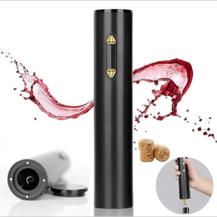 Sacacorcho destapador de vino recargable