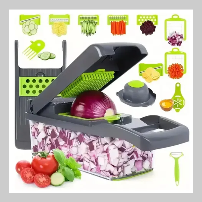 Cortador de verduras x 14 piezas