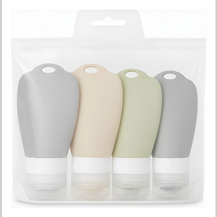 Set travel x 4 silicona